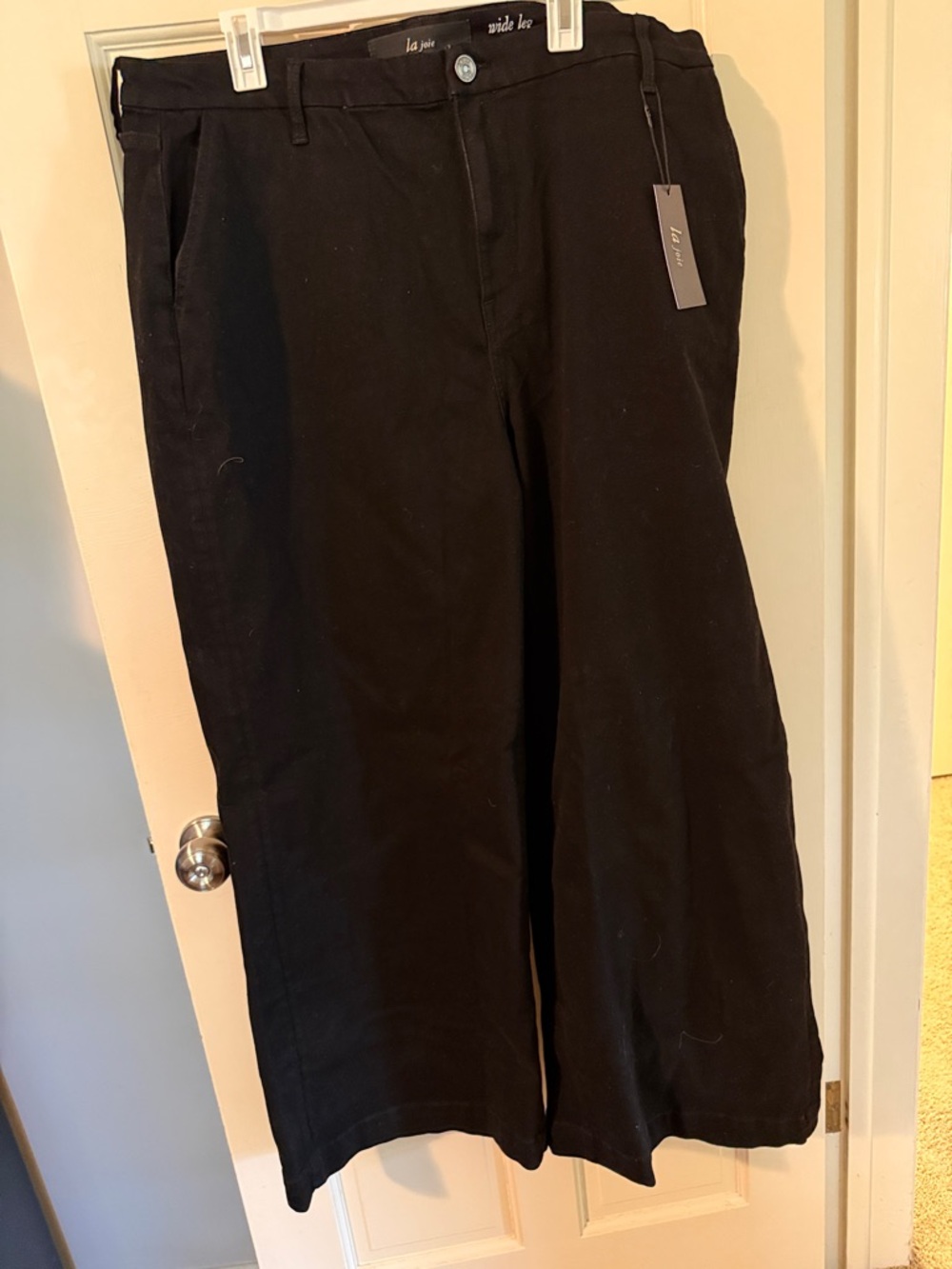 Wide Leg Black womens Pants